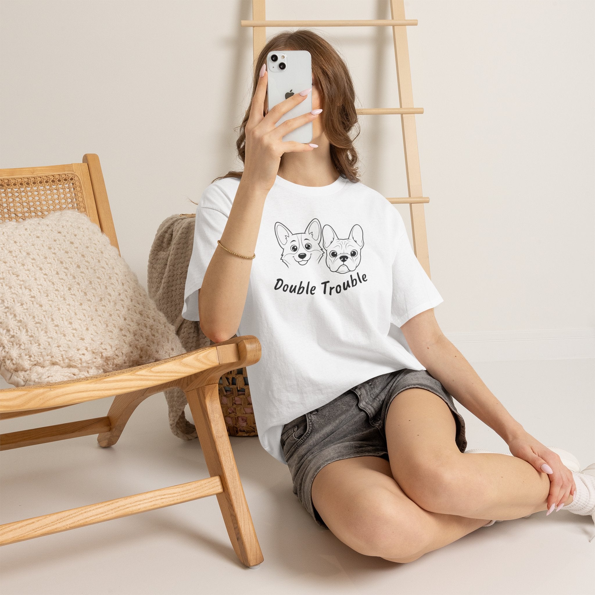 Copy of Corgi Humor Tee — “Cute Up Front. World‑Famous Fluff in the Back.” Dog Lover T‑Shirt